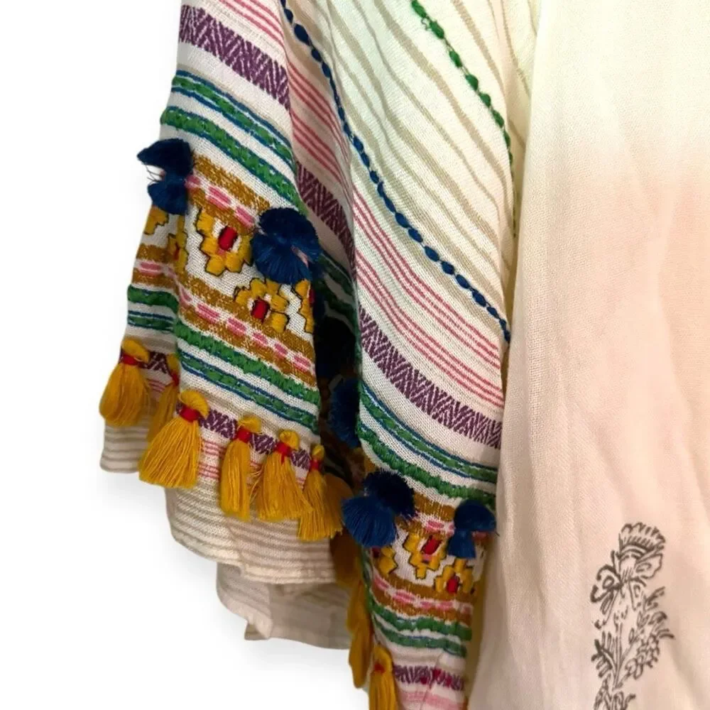 Anthropologie Vineet Bahl Kiera Embroidered Blouse - Picture 8 of 13